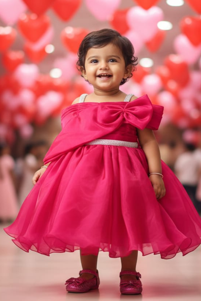 Pink Bow Frock
